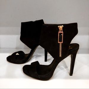 Vince Camuto Signature Shaylee Suede Heel Sandal